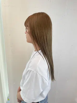 ロング 久保田 千尋のヘアスタイル