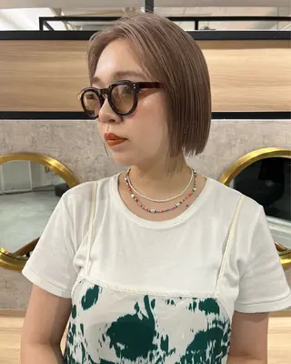 カラー 渡邊 ひかるのヘアスタイル