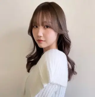 セミロング カラー risako🇰🇷 韓国ヘア/レイヤーのヘアスタイル