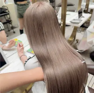 カラー nao 艶カラー🌙* :ﾟのヘアスタイル