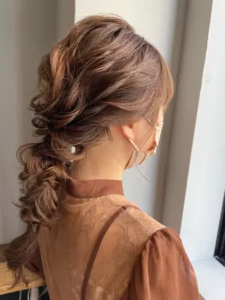 ヘアアレンジ Lila's所属・minami /ヘアセットのヘアスタイル