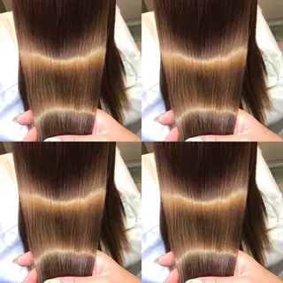 セミロング カラー Minami. 🩵 再現性特化ヘアのヘアスタイル