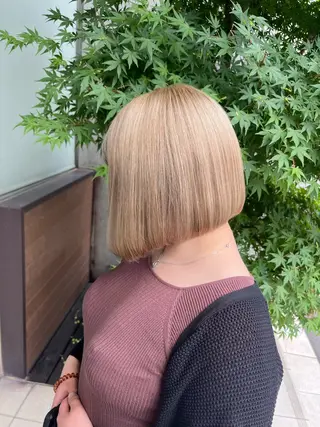 ショート 遠藤 朱郁のヘアスタイル