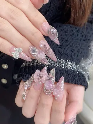 ネイル 持ち込み長さだし特化 NAO/心斎橋ネイルのネイルデザイン