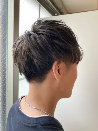 カラー メンズ aletta Rinaのヘアスタイル