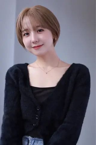 ショート 楠原 透羽のヘアスタイル