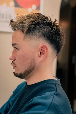 メンズ メンズカット特化柏駅 徒歩3分LOUのヘアスタイル