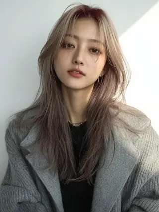 ロング カラー ❄️透明感カラー❄️ メンズ✂️TOWAのヘアスタイル