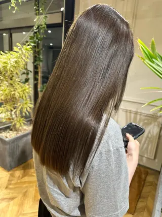 ロング カラー 【yate'】 暖色/ボブ Noanのヘアスタイル