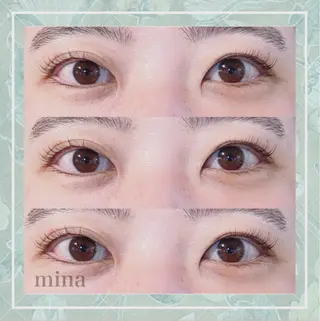 マツエク・マツパ mina ﾐｰﾅのマツエク・マツパデザイン