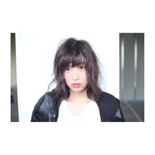 ミディアム 土井 浩輔のヘアスタイル