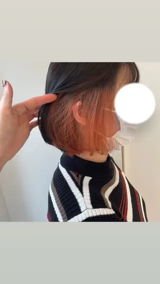 ショート カラー 🪸KARERA新松 戸田中萌恵子🪸のヘアスタイル