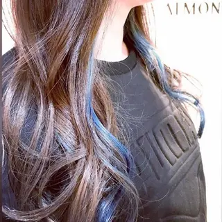 ロング カラー ヘアアレンジ 似合わせhair🔸 アサダ タカコ🔸のヘアスタイル