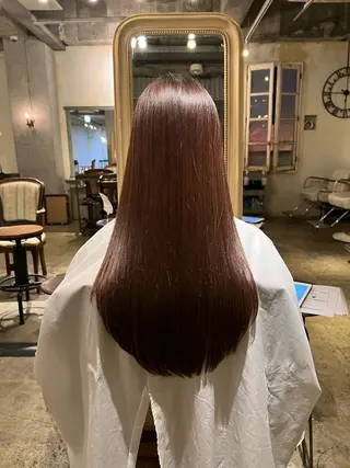 ロング 永山 萌文のヘアスタイル