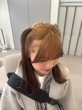 カラー カラーモデル 🪐Sena⭐️のヘアスタイル