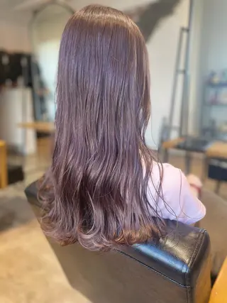 セミロング 🌻韓国風ヘア🌻 ✨🌷ナナコ🌷のヘアスタイル