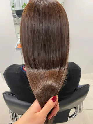 セミロング カラー ヘアアレンジ 池袋/韓国レイヤー 💗🐇amiのヘアスタイル