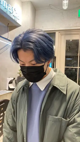 カラー メンズ じゅわっと暖色カラー 🍊Moemiのヘアスタイル