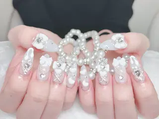 ネイル MoMoA Nail ネイル長さ出し専門店のネイルデザイン