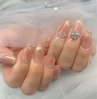 ネイル ハイネイル 自宅サロンのネイルデザイン