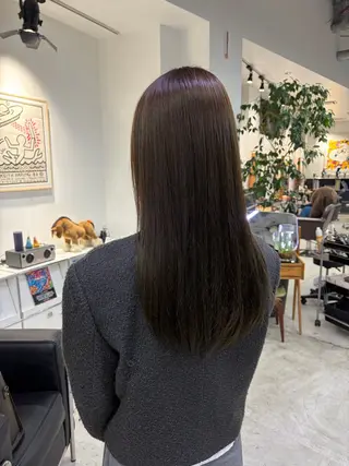 ロング かおり/似合わせ/ 透明感カラーのヘアスタイル