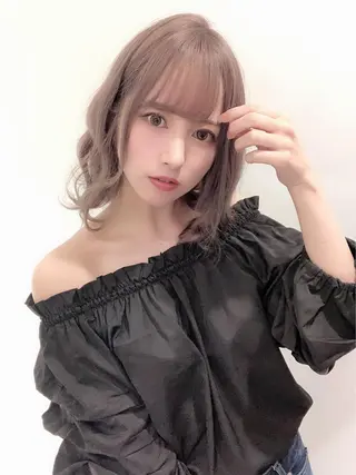 ショート カラー ハイトーン/ウルフ /小澤凌祐🦕のヘアスタイル