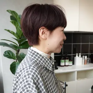 ショート 本日予約可/髪質改善 四条/オカジマのヘアスタイル