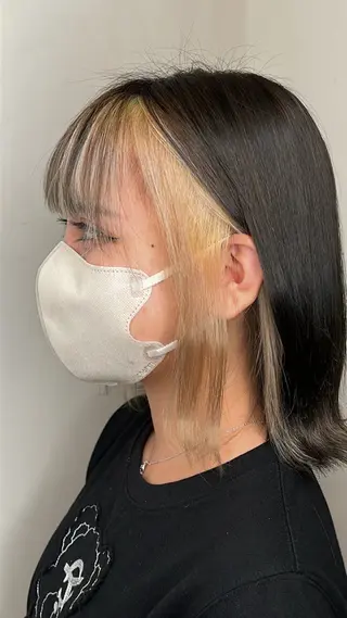 ミディアム カラー ショートカット/ボブ ✂︎くめゆうだいのヘアスタイル