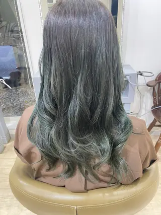 ロング カラー 髪質改善/暖色カラー 海野黎茉のヘアスタイル