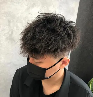 パーマ メンズ 大塚 大飛のヘアスタイル