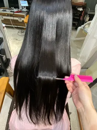 ロング カラー パーマ 22日空き◎艶髪 misatoのヘアスタイル