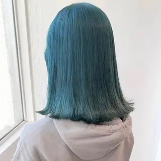 セミロング 似合わせ艶カラー🪽 ひかる🪽のヘアスタイル
