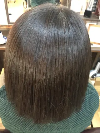 カラー 中山 ルミ子のヘアスタイル