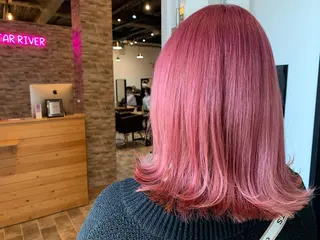 セミロング 吉田 聡一のヘアスタイル