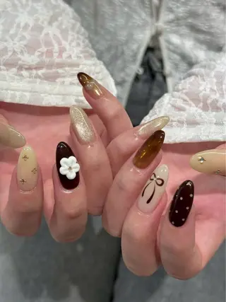 ネイル anuw hinaのネイルデザイン