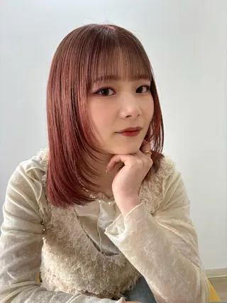 ミディアム 『大西　陸』 透明感color🔆のヘアスタイル