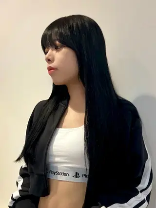 ロング カラー mizuki ,のヘアスタイル