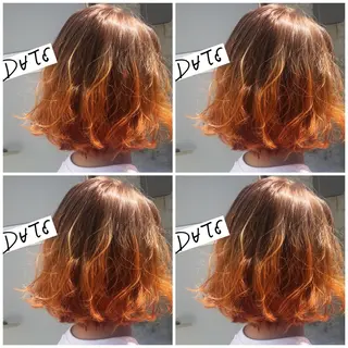 ミディアム カラー パーマ ヘアアレンジ メンズ キッズ ネイル マツエク・マツパ レイヤー/顔周り 韓国ヘア森田和貴のヘアスタイル