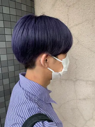 カラー メンズ なりたいを叶える /町野 朝哉のヘアスタイル