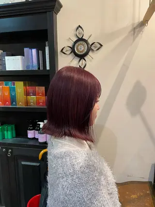 カラー shiomi H辻田 杏梨のヘアスタイル