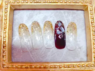 ネイル マジック ミラーのネイルデザイン