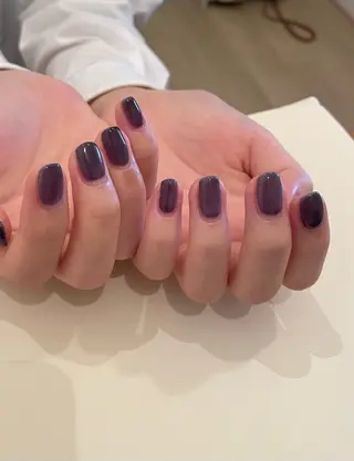 ネイル nozomi 🐏手描きニュアンスのネイルデザイン