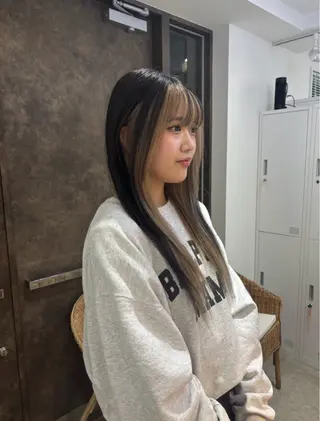 ロング 透明感カラー /艶髪️♡saya♡のヘアスタイル