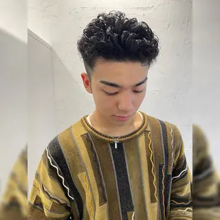 ショート パーマ お悩み解決 園田翔大のヘアスタイル