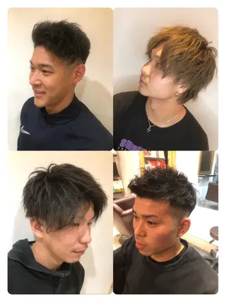 メンズ 藤田 遼のヘアスタイル