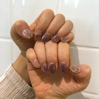 ネイル 【淡色color/ nail】maikoのネイルデザイン