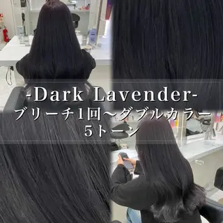 ロング カラー ヘアアレンジ 💓ブリーチ特化 透明感💓あい💓のヘアスタイル