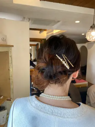 ヘアアレンジ 井上 歩美のヘアスタイル