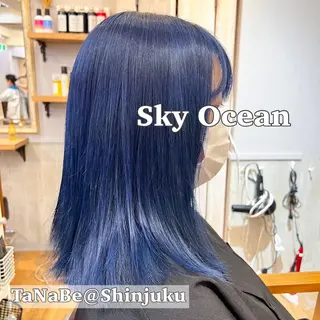 ミディアム カラー パーマ ヘアアレンジ メンズ ワット 原宿のヘアスタイル