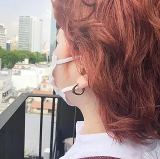ショート カラー パーマ ヘアアレンジ メンズ キッズ stylist 🌸 kana.のヘアスタイル